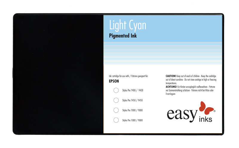 Epson Stylus Pro 7800, 9800 ink cartridge, Ultrachrome K3 compatible, 220ml