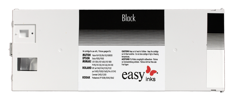 Pigmented ink for Piezo printers from Mimaki, Mutoh, Roland, 220ml cartridge