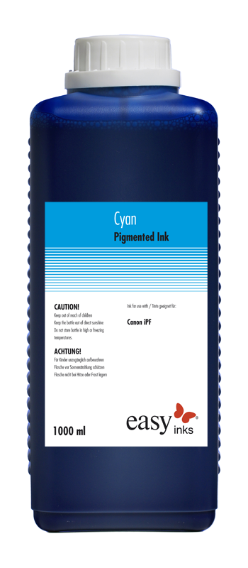 Ink for Canon iPF8000, 8100, 9000, 9100, Océ CS2344, 1 Liter bottle