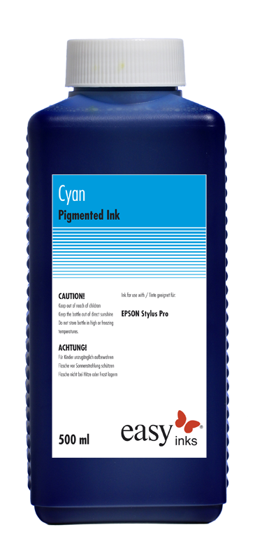 Epson Stylus Pro 4900,7700,7710,7890,7900,7910,9700,9710,9890,9900,9910 compatible Ultrachrome K3 HDR ink, 0.5 Liter bottle