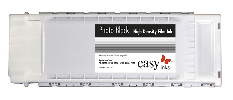 Black high density screen positive Dye/Pigment ink for Epson SureColor SC-T3000,T3200,T5000,T5200,T7000,T7200 ink cartridge, 700ml