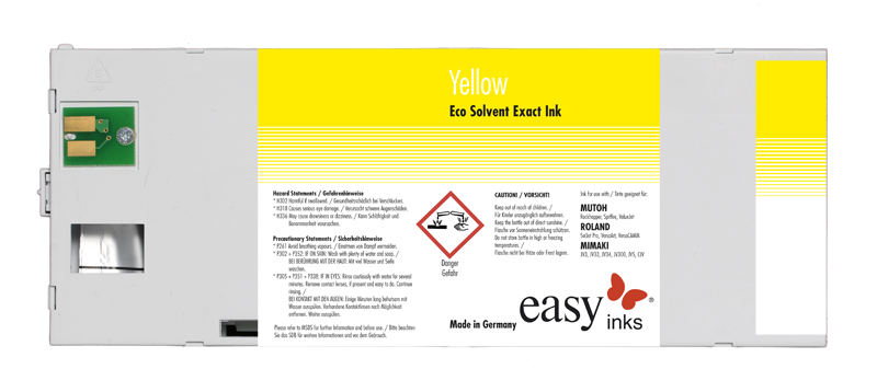 Eco Solvent Exact ink, Roland ECO-SOL MAX compatible, 220ml cartridge