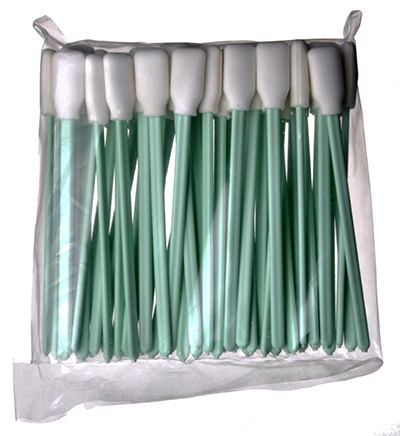 Solvent Resistant Print Head Cleaning Swabs, Small